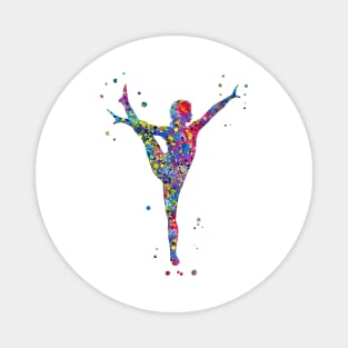 Gymnastics girl Magnet